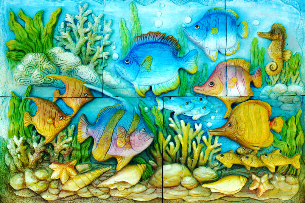Thailand Sandstone Craft jigsaw puzzle in Under the Sea puzzles on TheJigsawPuzzles.com