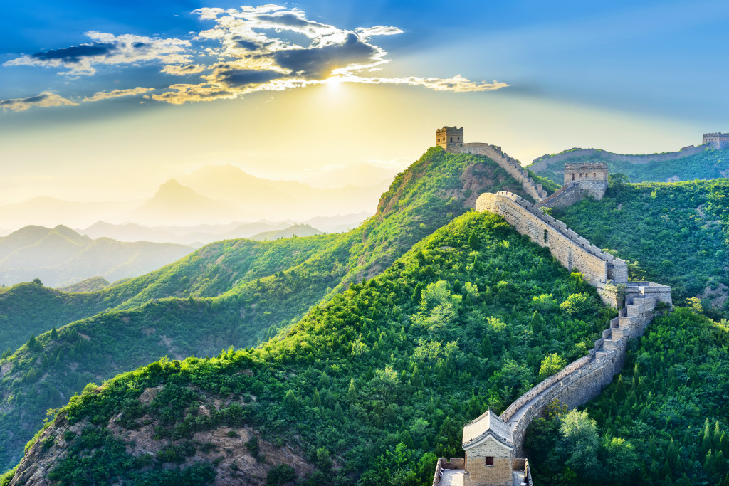 The Great Wall of China jigsaw puzzle in Great Sightings puzzles on TheJigsawPuzzles.com