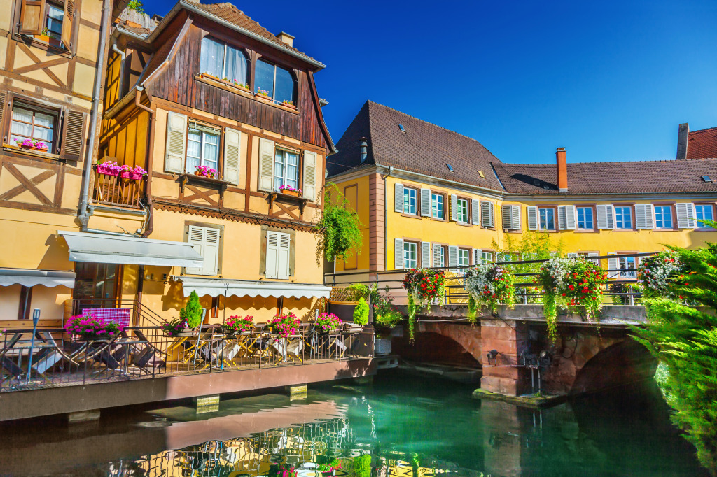 Town of Colmar, France jigsaw puzzle in Bridges puzzles on TheJigsawPuzzles.com