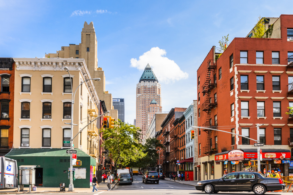 Amsterdam Avenue, Manhattan, NYC jigsaw puzzle in Street View puzzles on TheJigsawPuzzles.com