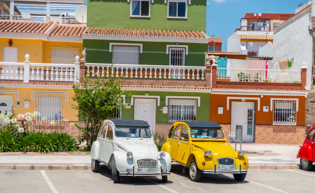 Torre Del Mar, Spain jigsaw puzzle in Cars & Bikes puzzles on TheJigsawPuzzles.com