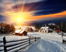 Mountain Village, Ukrainian Carpathians