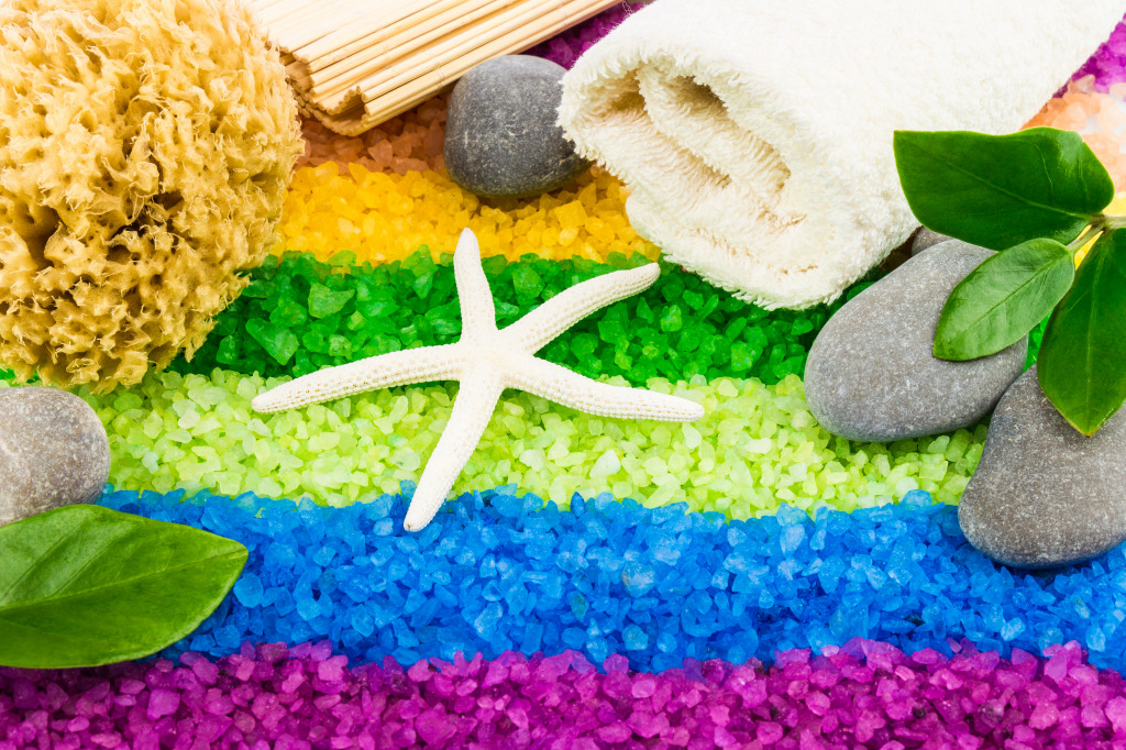 Sea Salt Rainbow jigsaw puzzle in Puzzle of the Day puzzles on TheJigsawPuzzles.com