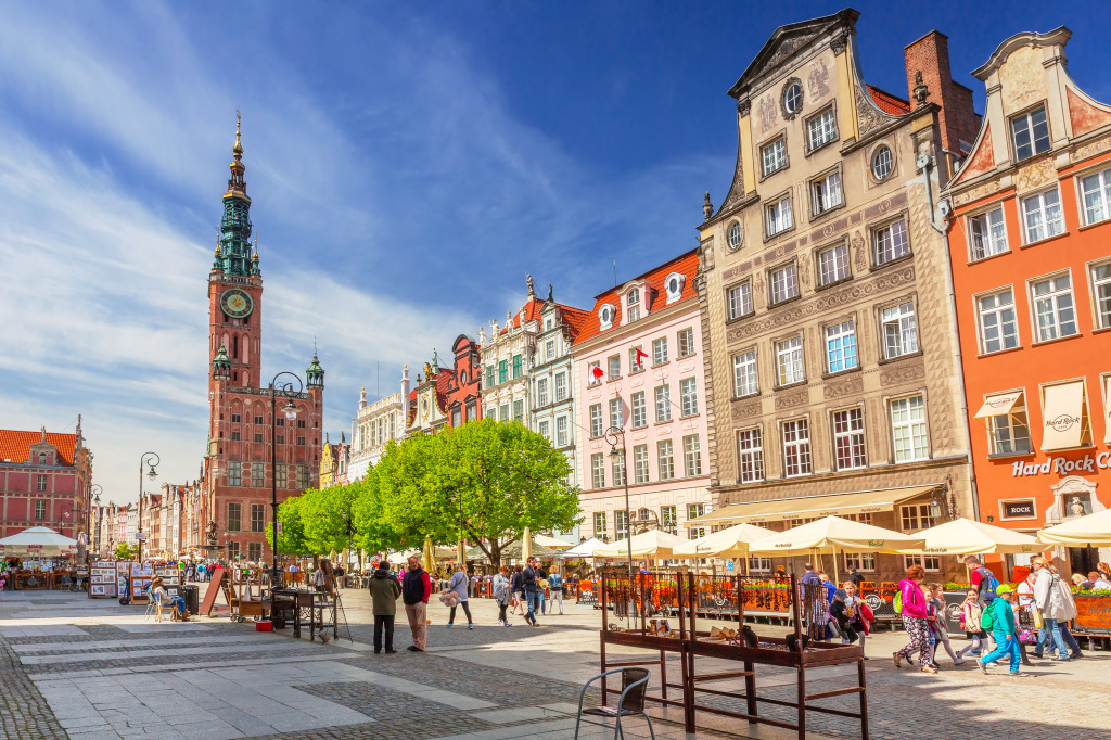 Old Town of Gdansk, Poland jigsaw puzzle in Street View puzzles on TheJigsawPuzzles.com