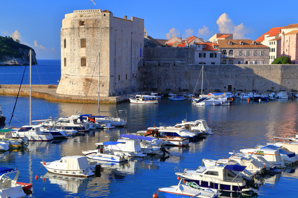 Dubrovnik Bastion, Croatia jigsaw puzzle in Castles puzzles on TheJigsawPuzzles.com