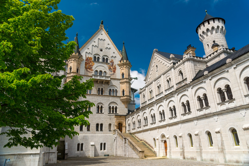 Neuschwanstein Castle, Bavaria, Germany jigsaw puzzle in Castles puzzles on TheJigsawPuzzles.com