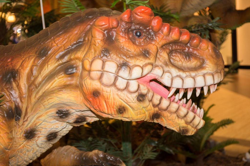 Dinosaur Head jigsaw puzzle in Macro puzzles on TheJigsawPuzzles.com