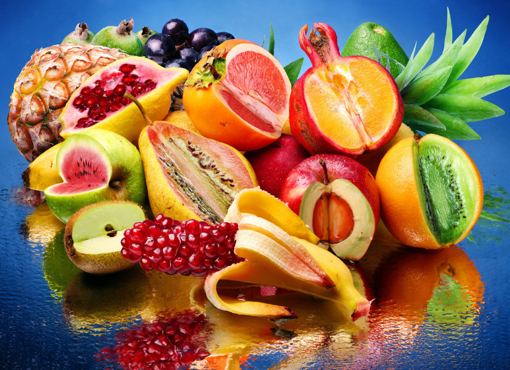 Bizarre Fruits jigsaw puzzle in Fruits & Veggies puzzles on TheJigsawPuzzles.com