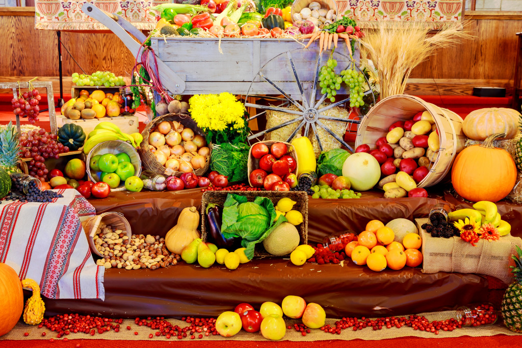 Autumn Harvest jigsaw puzzle in Fruits & Veggies puzzles on TheJigsawPuzzles.com