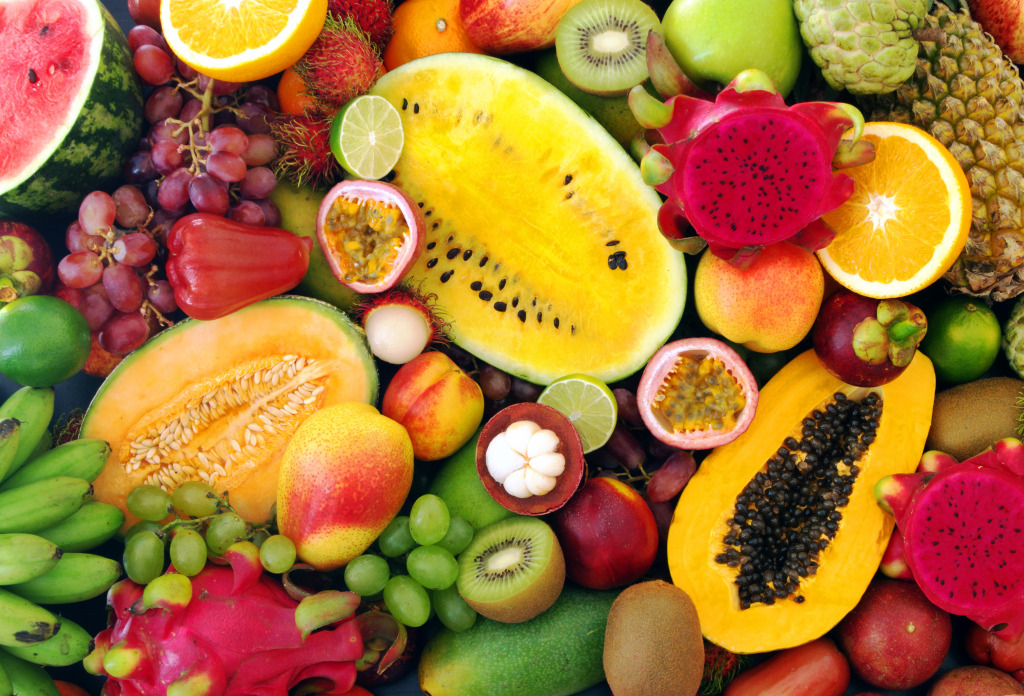 Fresh Fruits jigsaw puzzle in Fruits & Veggies puzzles on TheJigsawPuzzles.com