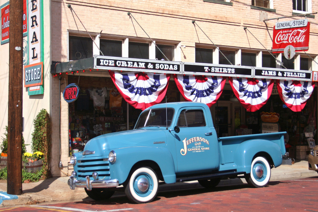 Jefferson, Texas jigsaw puzzle in Cars & Bikes puzzles on TheJigsawPuzzles.com