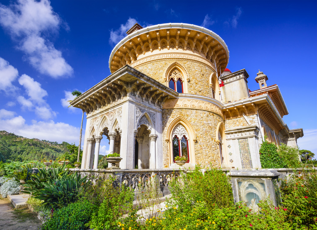 Monserrate Palace, Sintra, Portugal jigsaw puzzle in Castles puzzles on TheJigsawPuzzles.com