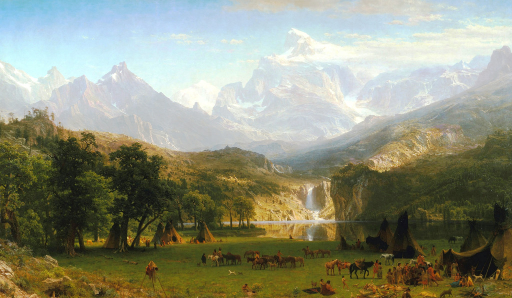 The Rocky Mountains, Lander's Peak jigsaw puzzle in Waterfalls puzzles on TheJigsawPuzzles.com