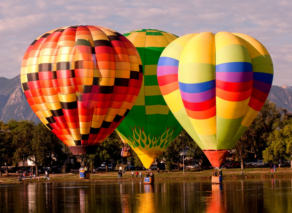 Hot Air Balloons jigsaw puzzle in Aviation puzzles on TheJigsawPuzzles.com