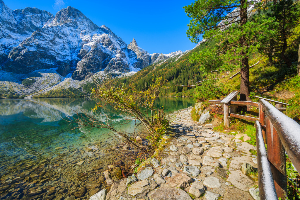 Morskie Oko Lake, High Tatra, Poland jigsaw puzzle in Great Sightings puzzles on TheJigsawPuzzles.com