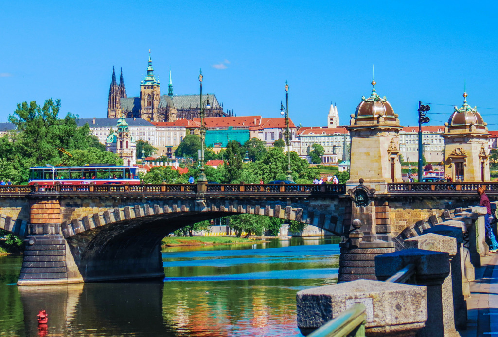 Prague Castle, Czech Republic jigsaw puzzle in Bridges puzzles on TheJigsawPuzzles.com