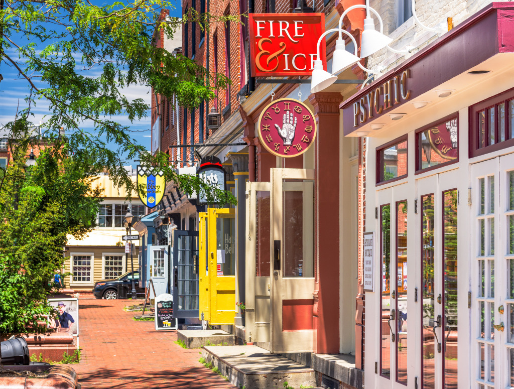 Fell's Point, Baltimore MD jigsaw puzzle in Street View puzzles on TheJigsawPuzzles.com