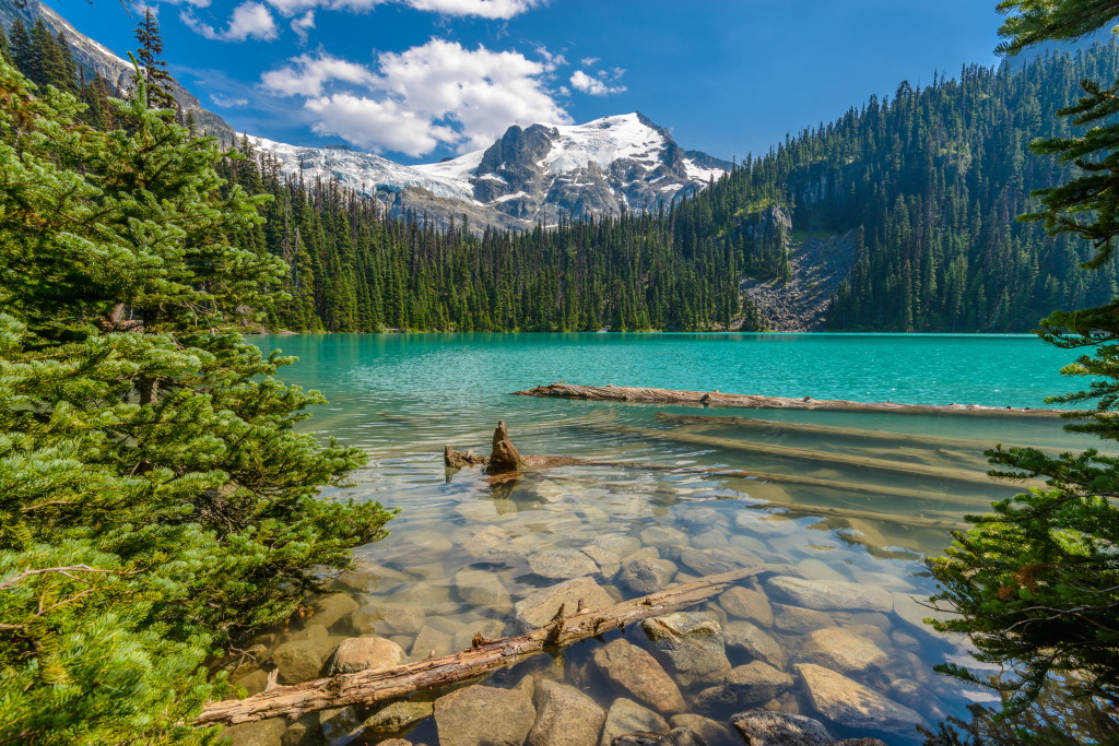 Upper Joffre Lake, Canada jigsaw puzzle in Great Sightings puzzles on TheJigsawPuzzles.com