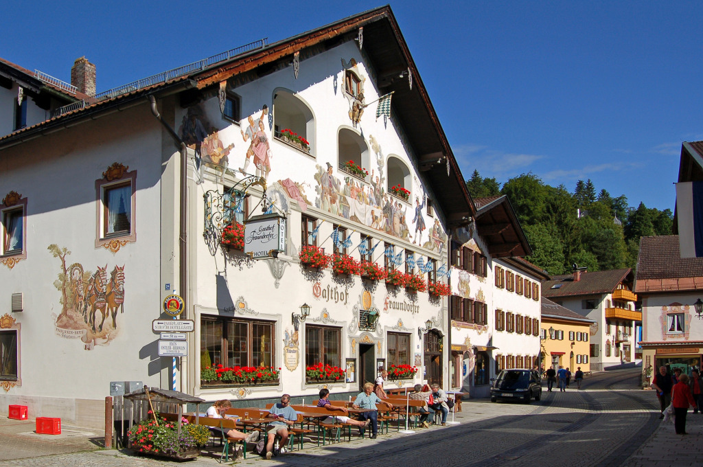 Partenkirchen, Germany jigsaw puzzle in Street View puzzles on TheJigsawPuzzles.com