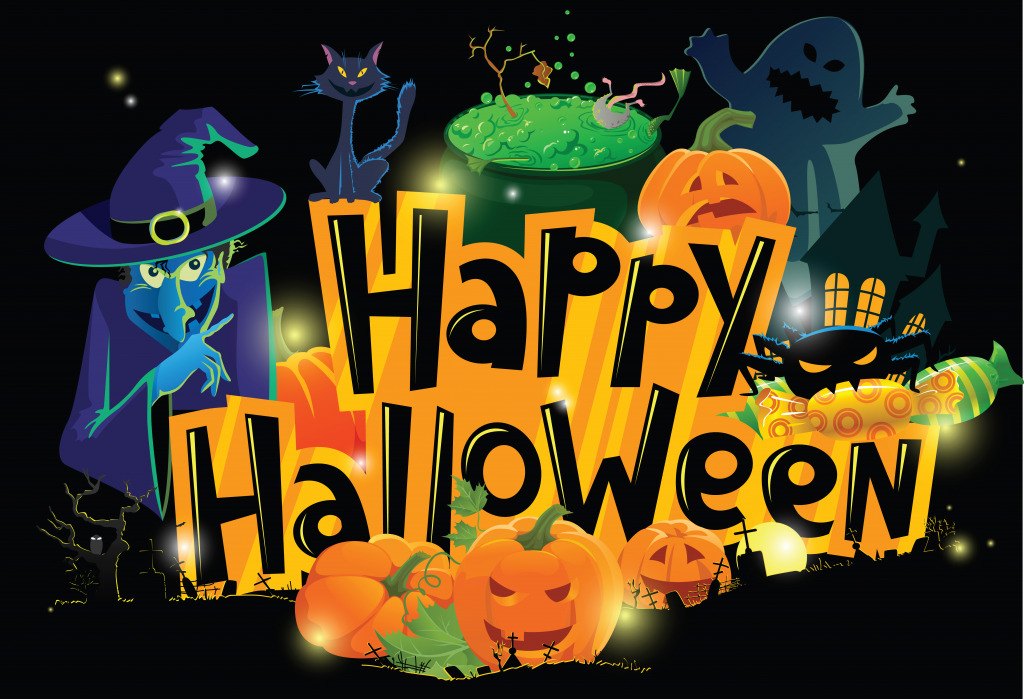 Happy Halloween! jigsaw puzzle in Puzzle of the Day puzzles on TheJigsawPuzzles.com