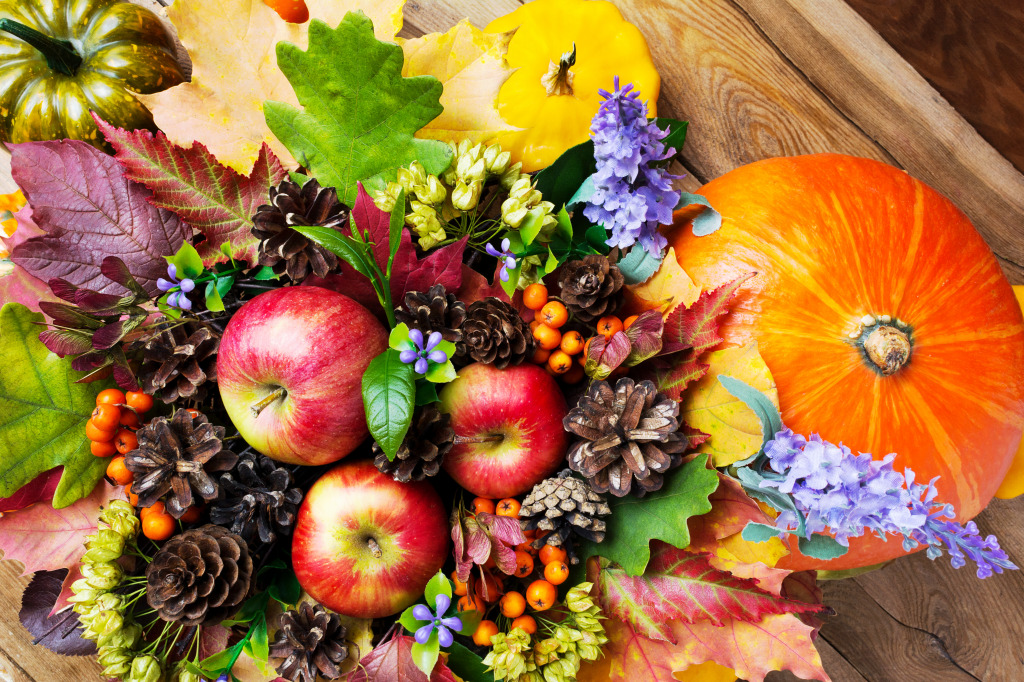 Autumn Still Life jigsaw puzzle in Fruits & Veggies puzzles on TheJigsawPuzzles.com