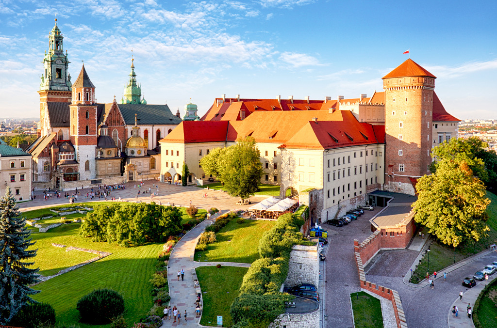 Wawel Castle, Krakow, Poland jigsaw puzzle in Castles puzzles on TheJigsawPuzzles.com