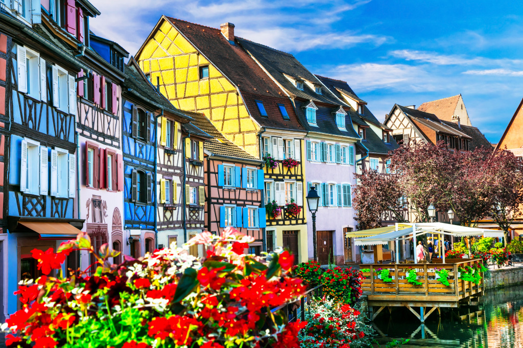 Colmar, Alsace, France jigsaw puzzle in Street View puzzles on TheJigsawPuzzles.com