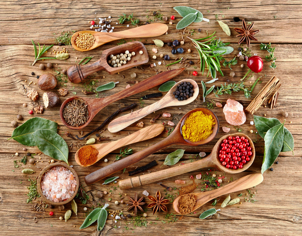 Herbs and Spices jigsaw puzzle in Food & Bakery puzzles on TheJigsawPuzzles.com