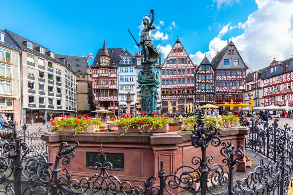 Frankfurt Am Main, Germany jigsaw puzzle in Puzzle of the Day puzzles on TheJigsawPuzzles.com