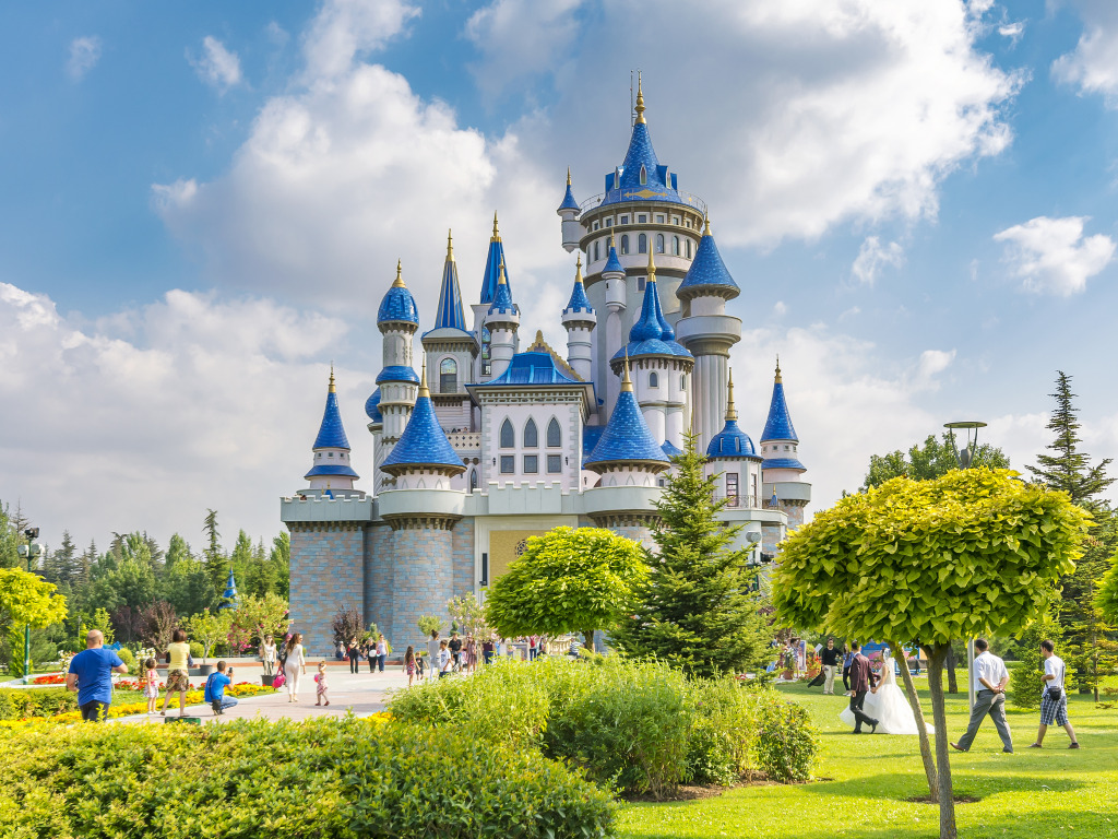 Sazova Park of Science, Art and Culture jigsaw puzzle in Castles puzzles on TheJigsawPuzzles.com