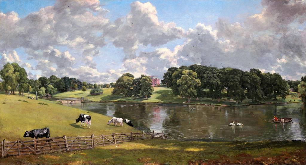 Wivenhoe Park, Essex jigsaw puzzle in Piece of Art puzzles on TheJigsawPuzzles.com