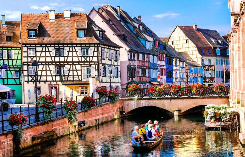 Colmar, France jigsaw puzzle in Bridges puzzles on TheJigsawPuzzles.com