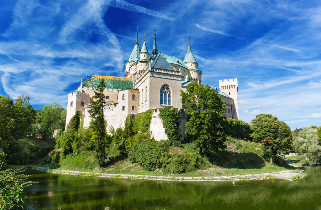 Bojnice Castle, Slovakia jigsaw puzzle in Castles puzzles on TheJigsawPuzzles.com