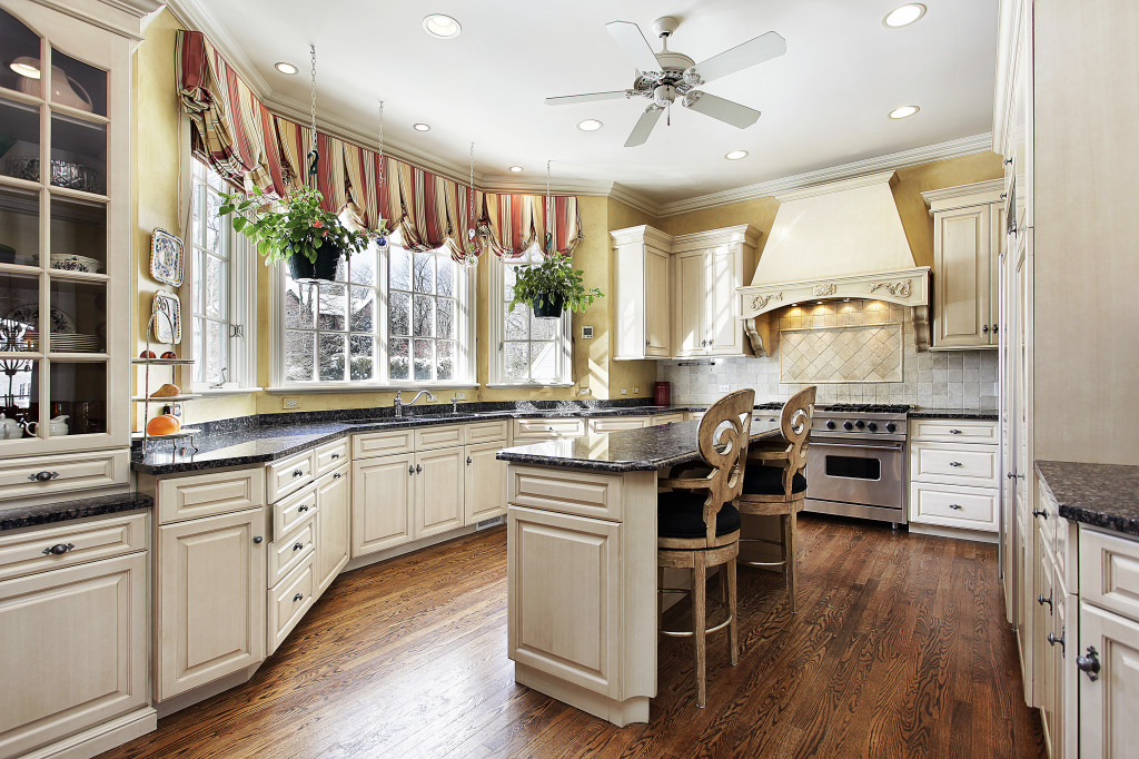 Luxury Kitchen jigsaw puzzle in Food & Bakery puzzles on TheJigsawPuzzles.com