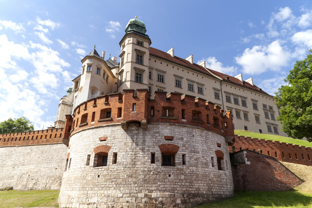 Wawel Royal Castle, Krakow, Poland jigsaw puzzle in Castles puzzles on TheJigsawPuzzles.com