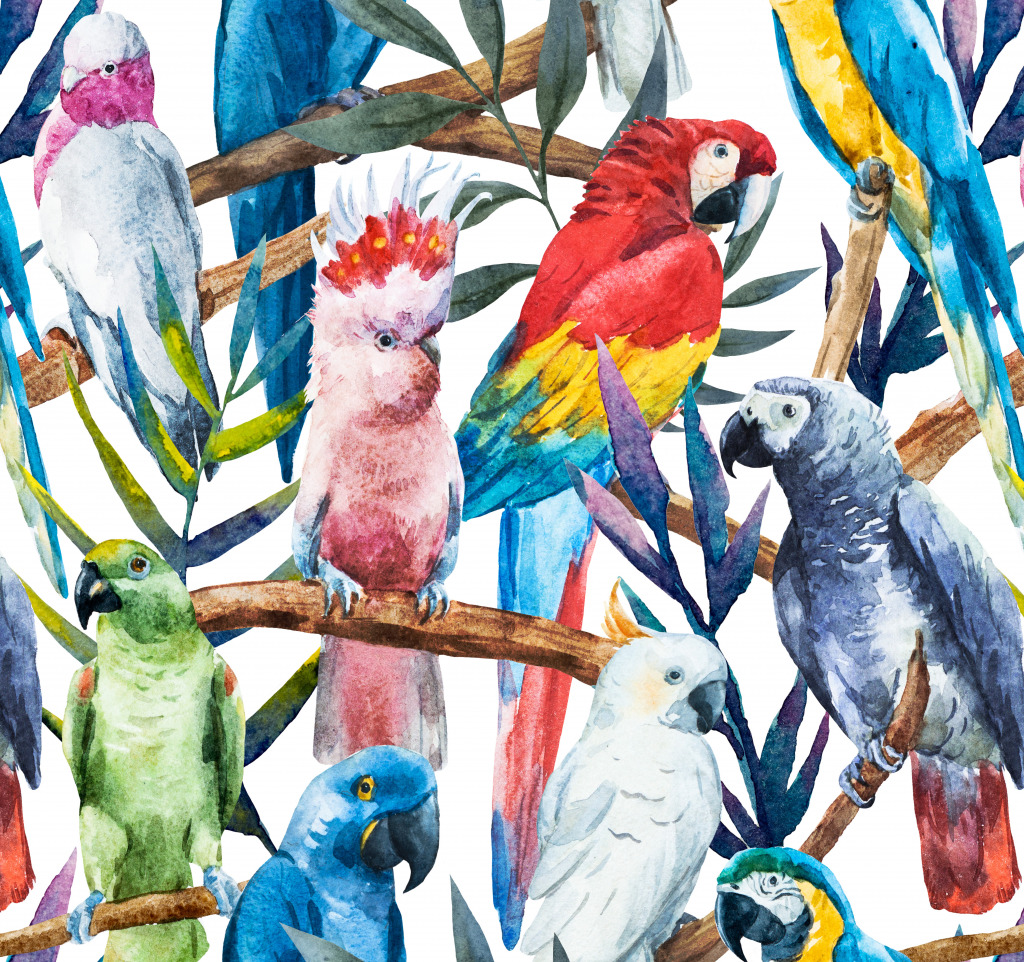 Tropical Birds jigsaw puzzle in People puzzles on TheJigsawPuzzles.com