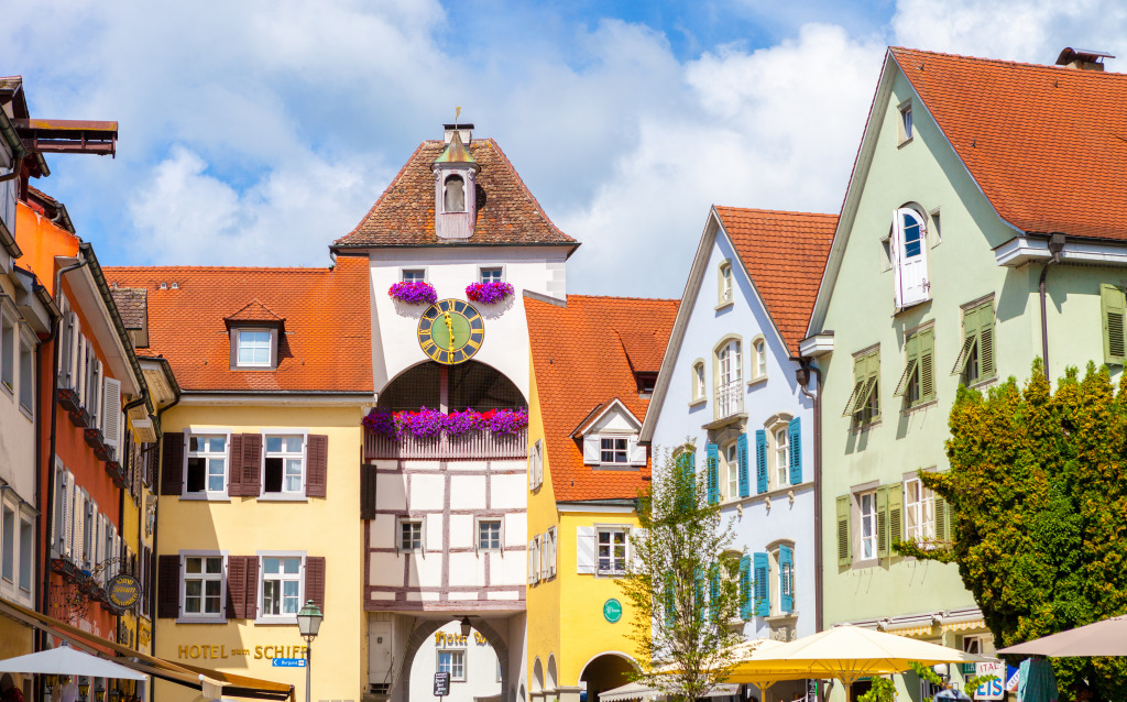 Meersburg, Germany jigsaw puzzle in Puzzle of the Day puzzles on TheJigsawPuzzles.com