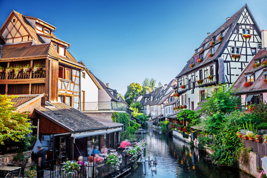Town of Colmar, France jigsaw puzzle in Street View puzzles on TheJigsawPuzzles.com