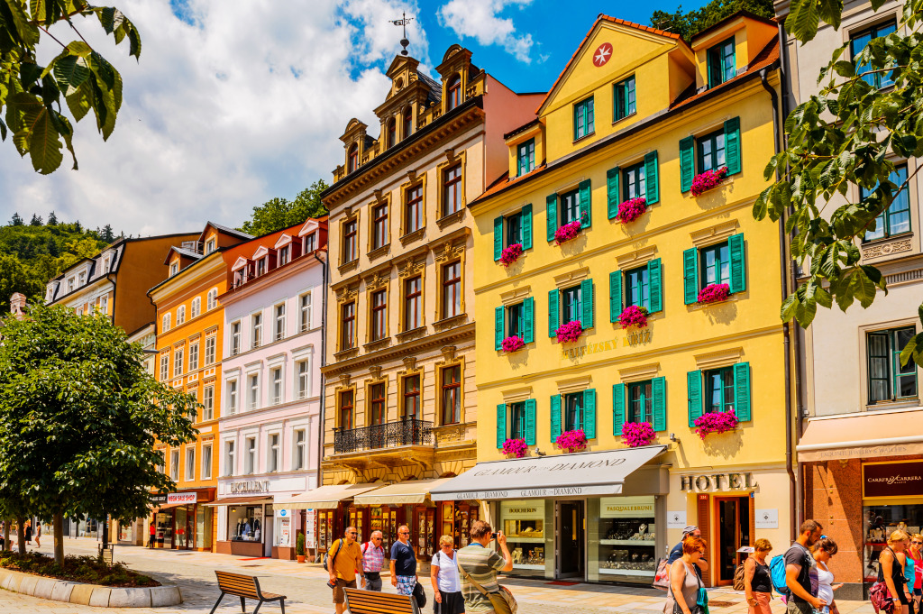 Karlovy Vary, Czech Republic jigsaw puzzle in Street View puzzles on TheJigsawPuzzles.com