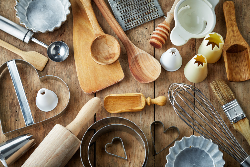 Kitchen Utensils jigsaw puzzle in Food & Bakery puzzles on TheJigsawPuzzles.com