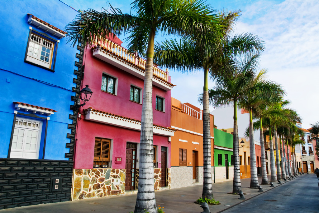 Puerto de la Cruz, Tenerife, Canary Islands jigsaw puzzle in Street View puzzles on TheJigsawPuzzles.com