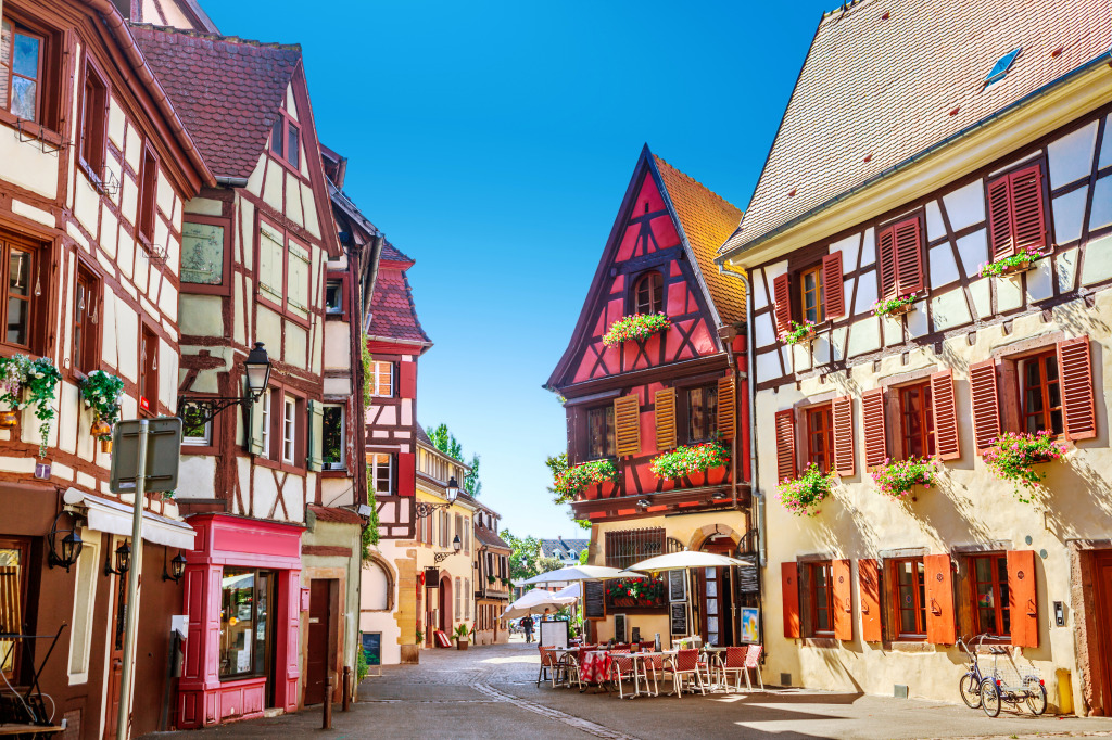 Town of Colmar, France jigsaw puzzle in Street View puzzles on TheJigsawPuzzles.com