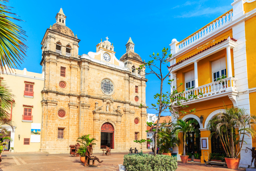 Cartagena, Colombia jigsaw puzzle in Street View puzzles on TheJigsawPuzzles.com