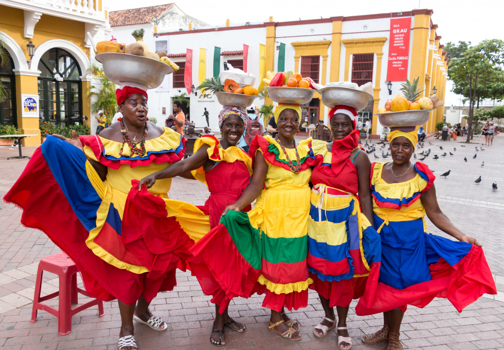 Cartagena, Colombia jigsaw puzzle in People puzzles on TheJigsawPuzzles.com