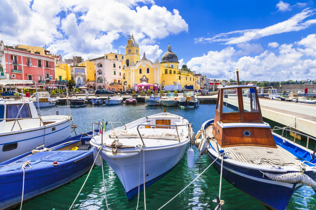 Procida Island, Campania, Italy jigsaw puzzle in Great Sightings puzzles on TheJigsawPuzzles.com