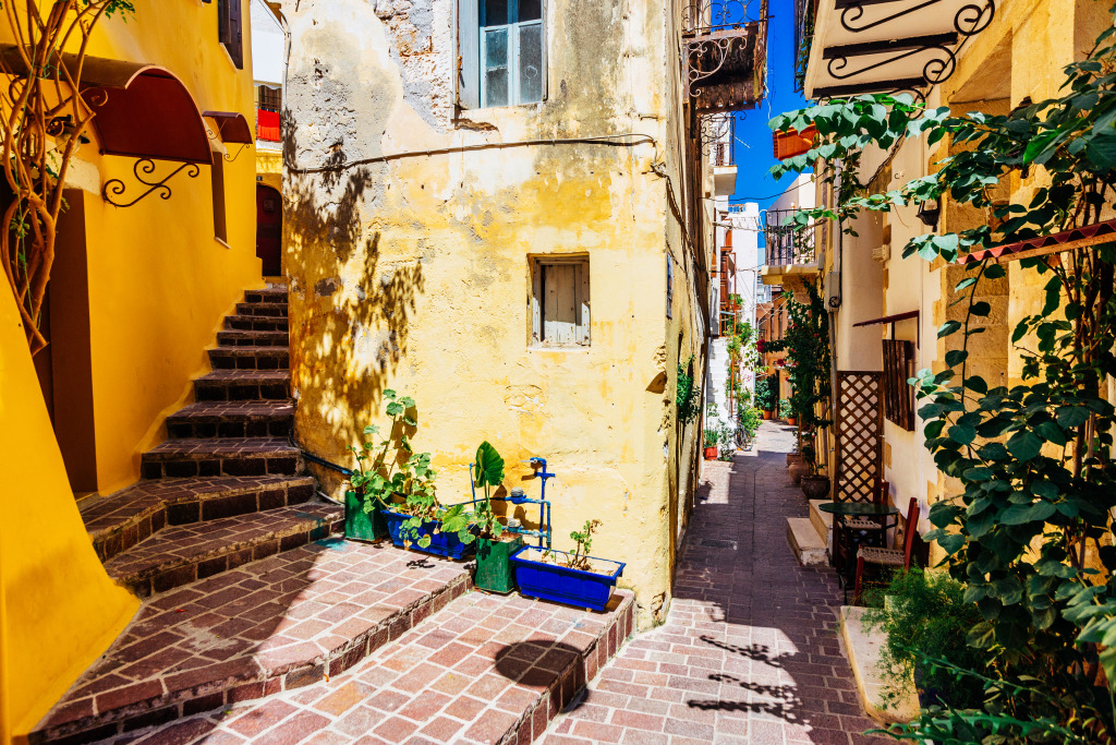 Chania, Island of Crete, Greece jigsaw puzzle in Street View puzzles on TheJigsawPuzzles.com