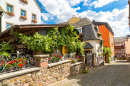 Rudesheim near the River Rhine, Germany