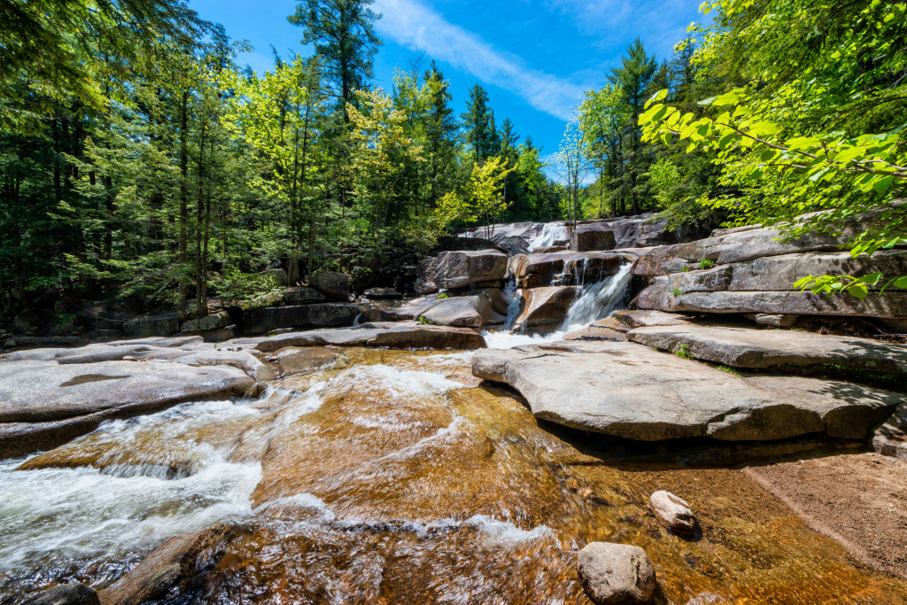 Diana's Baths, New Hampshire jigsaw puzzle in Waterfalls puzzles on TheJigsawPuzzles.com