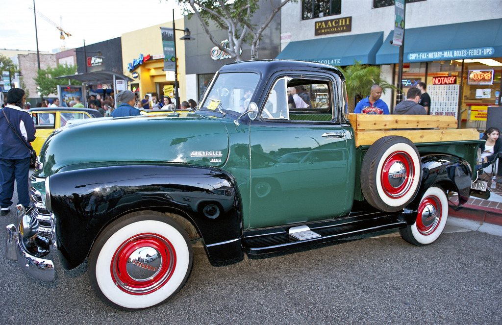 1953 Chevy 3100 Pick-Up Truck jigsaw puzzle in Cars & Bikes puzzles on TheJigsawPuzzles.com