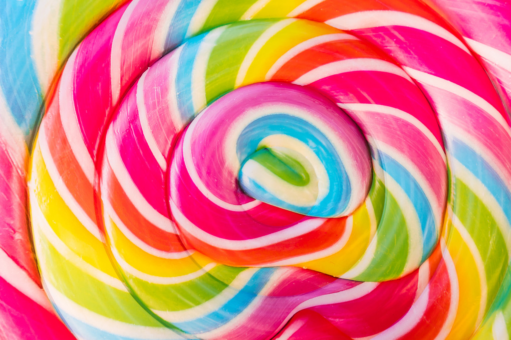 Colorful Lollipop jigsaw puzzle in Macro puzzles on TheJigsawPuzzles.com